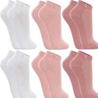 Imagem da promoção Kit 6 Pares De Meias Lupo Cano Curto Sport Algodão Feminino