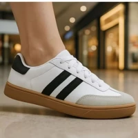 Imagem da promoção Tenis Feminino Casual Samba Retro Estiloso Com Solado Macio Confortavel Super Leve - Top Para o Dia