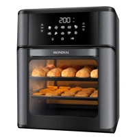 Imagem da promoção Fritadeira Elétrica Afon-12l-Bg Forno Oven 12 Litros Preto Mondial