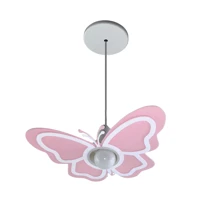 Imagem da promoção Luminária Borboleta Rosa Pendente Quarto infantil lustre decoração quarto de menina pendente branco