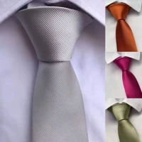 Imagem da promoção Gravata Masculina Varias Cores Slim e Semi Slim Riscadinha e Quadriculada