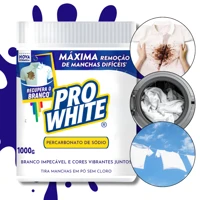 Imagem da promoção Percarbonato de Sódio Tira Manchas Alvejante Roupa Branca Produto de Limpeza 1KG Pro White