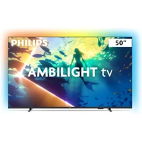 Imagem da promoção Smart TV Ambilight 50" 4K, 50PUG8100/78, Google TV, Comando de Voz, HDR10+/Dolby Atmos, VRR PHILIPS