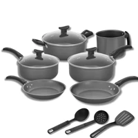 Imagem da promoção Jogo De Panelas Caçarolas Antiaderente Grafite Fort-lar - LAM - Escolha o Tamanho