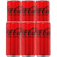 Imagem da promoção Pack de Coca Cola Sem Açúcar Lata 310ml 6 unidades