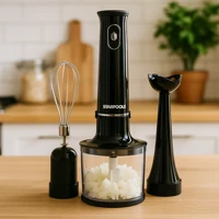 Imagem da promoção Mixer Vertical Processador De Alimento Turbo Preto