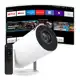 Projetor Smart Portátil Full Hd 4k Bluetooth Wifi Cor Branco Android 11.0 5g TV Cinema em Casa Image em oferta
