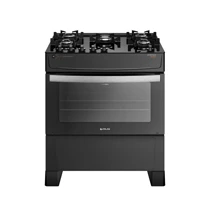 Imagem da promoção Fogão Atlas 5 Bocas Atenas Glass com Mesa de Vidro Bivolt