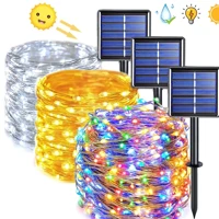 Imagem da promoção 10M/20M LED luzes de corda solares ao ar livre à prova d'água luzes de Natal-Decoração de luzes para