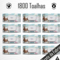Imagem da promoção Kit 12 Pacotes Toalhas Umedecidas INFÂNCIA FELIZ - 150 Folhas com tampa