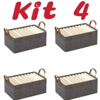 Imagem da promoção Kit 4 Organizador De Calça Jeans/Organizador De Guarda Roupa Arrumados/Separador De Roupa