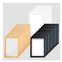 Imagem da promoção Kit 10 Molduras A4 21x30 Com Vidro Diploma Foto Certificado