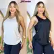 Regata Feminina Dry Fit De Academia Puxar Tapa Bumbum Regata Longline em oferta