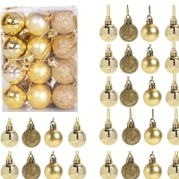 Imagem da promoção 24 Pçs Bolas De Natal Ornamentos Para Árvore-Decorações De Inquebráveis Bola Pendurada Casamento No