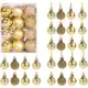 24 Pçs Bolas De Natal Ornamentos Para Árvore-Decorações De Inquebráveis Bola Pendurada Casamento No em oferta