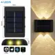 Luminária Arandela Solar 6 8 e 10 LED Luz Branco Quente para Parede a Prova dágua Spot parede em oferta