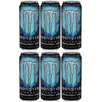 Imagem da oferta Pack de Monster Absolutely Zero LT 473ml - Unidade 6 unidades