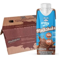 Imagem da promoção +Mu Mulkshake Bebida Proteica Láctea UHT Sabor Chocolate - Pack 12 unidades