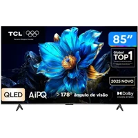 Imagem da promoção Smart TV 85" TCL 4K UHD QLED 85P7K Google TV AiPQ Google Assistente 3 HDMI 1 USB