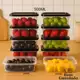 Kit 10 Potes Transparentes 500ml Reutilizável Marmita Escolar Fitness Lancheira Freezer Micro-Ondas em oferta