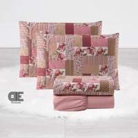 Imagem da promoção Jogo de Lençol Casal/Queen e KING 4pç 180 fios Algodão