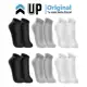 Kit 6 Pares Meias Up 3225 Soquete Cano Curto Baixo Algodão Meia Masculino Feminina Original em oferta