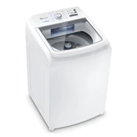 Imagem da promoção Máquina de Lavar Electrolux 15kg Branca Essential Care com Cesto Inox e Jet&Clean LED15