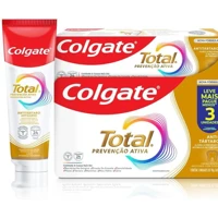 Imagem da promoção Creme Dental Colgate Total Anti Tártaro 3 unidades 90g cada