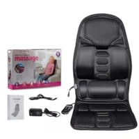 Imagem da promoção Assento Massageador Elétrico Controle Aliviar Dores Lombar Coluna Pescoço Veicular Escritório 8 Modo