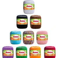 Imagem da promoção Kit 10 Unidades Linha Crochê Anne 65m Circulo