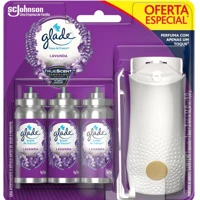 Imagem da promoção Glade Aromatizador de Ambiente, Lavanda, 1 Aparelho Spray e 3 Refis 12ml cada
