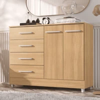 Imagem da promoção Comoda Gisele 4 Gavs 2 Portas