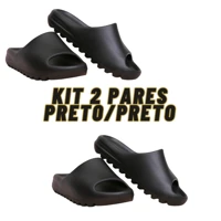 Imagem da promoção Kit 2 Pares Chinelo Masculino Feminino Lançamento Leve Confortável Ortopédico