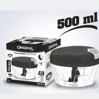 Imagem da promoção Processador de alimentos, triturador 3 laminas 500ml alho, legumes