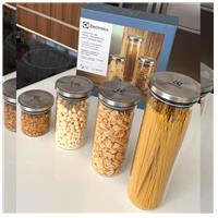 Imagem da promoção Kit Potes de Vidro Porta Mantimentos Herméticos 4 Unid Electrolux - Integração