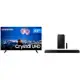 Smart TV Crystal UHD 4K LED 65” Samsung - 65TU8000 Wi-Fi Bluetooth HDR 3 HDMI + Soundbar em oferta