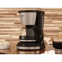 Cafeteira Elétrica Philco PH14 PLUS 14 Xícaras - Inox Preto Fosco e Prata em oferta na Magazine Luiza