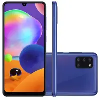 Smartphone Samsung Galaxy A31 128GB Azul 4G Tela 6.4 Pol. Câmera Quadrupla 48MP Selfie 20MP Android em oferta na Carrefour