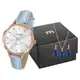 Relógio Feminino Mondaine Analógico - 53602LPMVRH5K1 Azul com Acessório em oferta