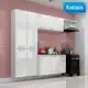 Cozinha Itatiaia Amanda Compacta 4 Peças Branco em oferta