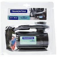 Imagem da promoção Tramontina - Compressor Ar Portatil 12V, Potencia 50W, Pressao Maxima 300 Psi, Vazao 8 Litros/Minuto