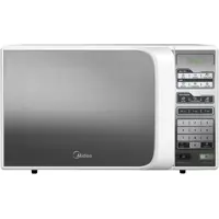 Microondas Branco Espelhado Midea 31L em oferta na Amazon