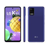 Imagem da promoção Smartphone LG K62 64GB Azul 4G Octa-Core 4GB RAM - Tela 6,59” Câm. Quádrupla + Selfie 13MP Dual Chip
