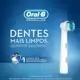Refil para Escova de Dente Oral-B Elétrica Precision Clean - 4 unidades em oferta