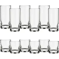 Conjunto de Copos 12 Peças Amassadinho Nadir em oferta na Americanas
