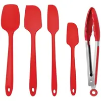 Kit Completo Espátula Silicone Confeiteiro Pegador Pinça Churrasco em oferta na Americanas