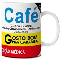 Imagem da promoção Caneca Engraçada Café Gosto bom pra caramba