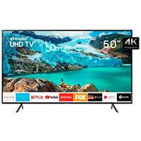Imagem da promoção Smart TV LED 50" 4K UHD Samsung 50RU7100, 3 HDMI, 2 USB, Premium HDR e Wi-fi