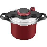 Panela de Pressão Rochedo Antiaderente - Vermelha 4,5L Fechamento Externo Clipso em oferta na Magazine Luiza