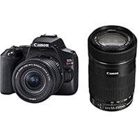 Imagem da promoção Kit Premium Canon EOS Rebel SL3 4K + Lentes 18-55mm e 55-250mm IS STM